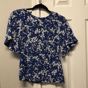 H&M trumpet sleeve blouse